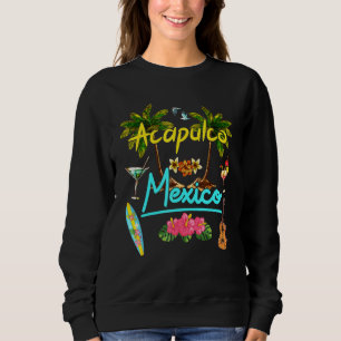 Acapulco Mexico Beach Summer Handflatan Surfa Sol T Shirt