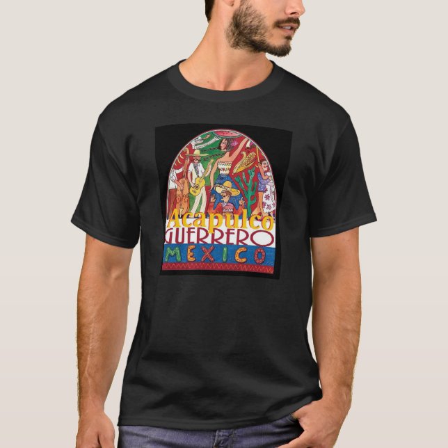 ACAPULCO Mexico T-shirt (Framsida)