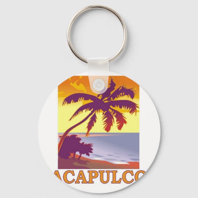 Acapulco, Mexiko Nyckelring (Framsida)