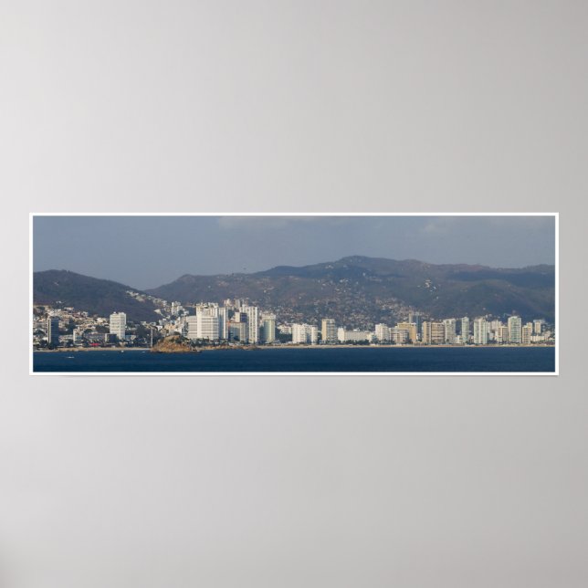 Acapulco panorama 3 poster (Framsidan)