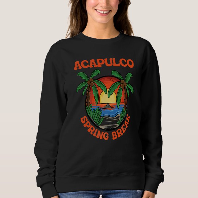Acapulco Spring Break School Vacation Beach Trip C T Shirt (Framsida)