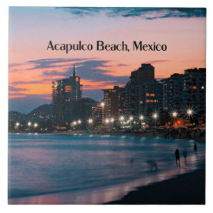 Acapulco-stranden, Mexiko Kakelplatta