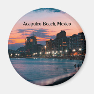 Acapulco-stranden, Mexiko Magnet