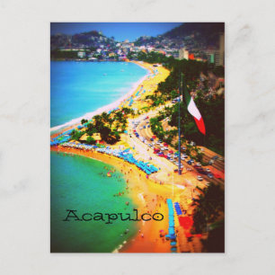 Acapulco-vykort Vykort
