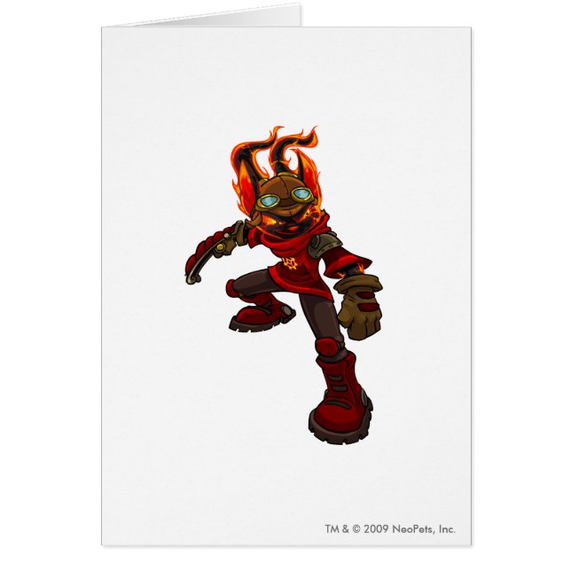 Acara Moltara spelare Hälsningskort (Framsidan)