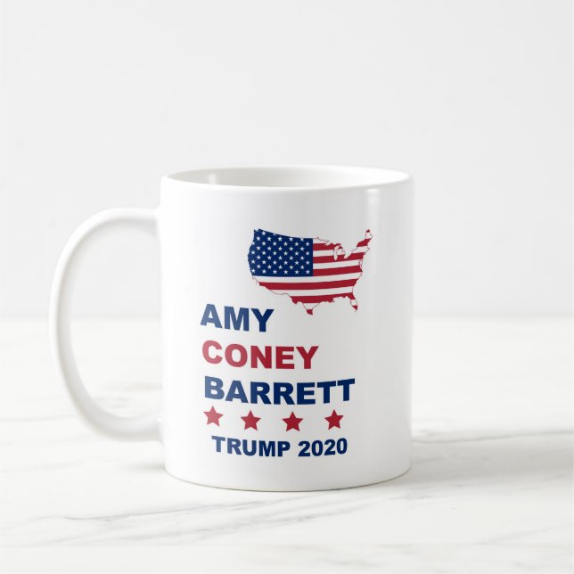 ACB AMY CONEY BARRETT & TRUMP 2020 MUGG (Vänster)