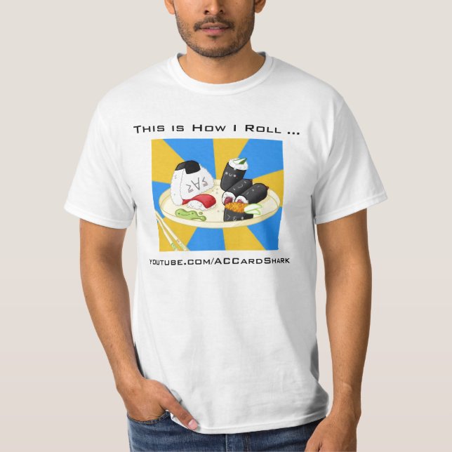 ACCardShark - detta är hur jag rullar Tee (Framsida)