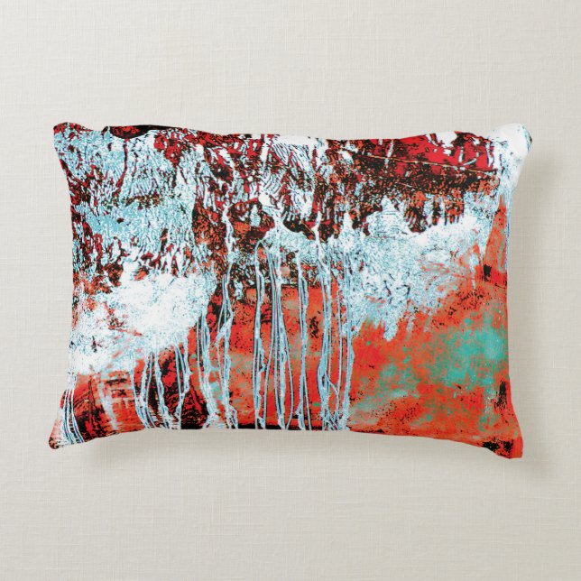 Accent Pillow – Corrosion Pulse Prydnadskudde (Baksidan)