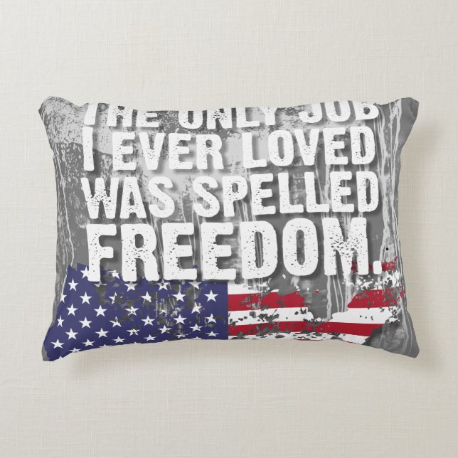 Accent Pillow – Freedom Job Prydnadskudde (Framsidan)