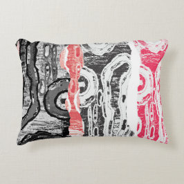 Accent Pillow – Friction Lands Abstract Design Prydnadskudde