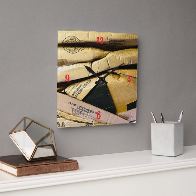 Accent Pillow Fyrkantig Klocka (Kontor)