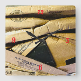 Accent Pillow Fyrkantig Klocka