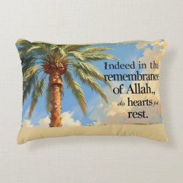 Accent Pillow- Islamic Palm Tree Pillow Prydnadskudde