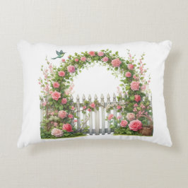 Accent Pillow- Spring Floral Accent Pillow Prydnadskudde