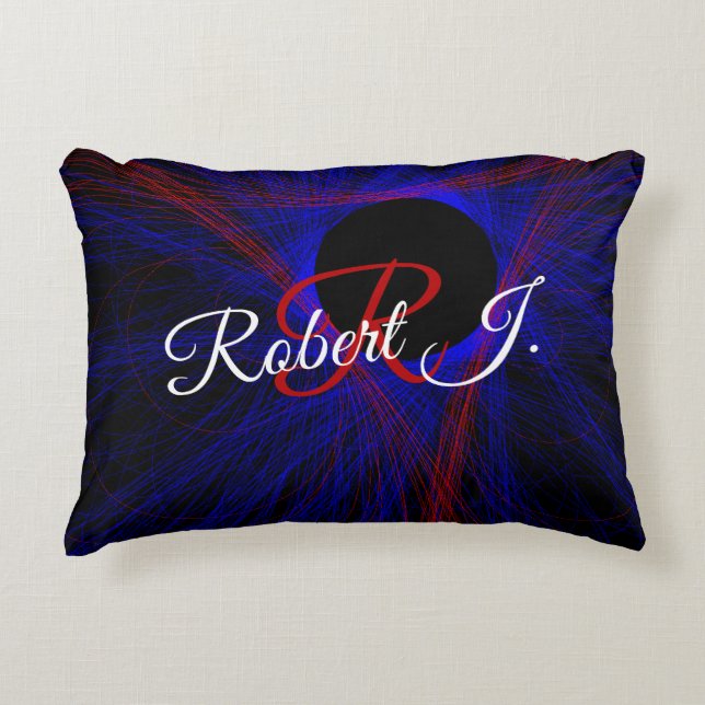 Accented Triangle Geometric Accent Pillow Prydnadskudde (Framsidan)