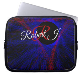 Accented Triangle Geometric Electronics Bag Laptop Fodral