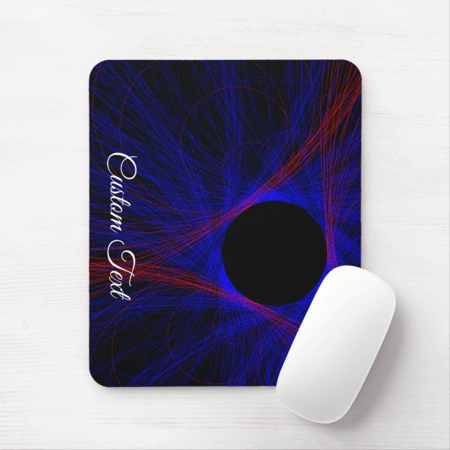 Accented Triangle Geometric Mouse Pad Musmatta (Med mus)