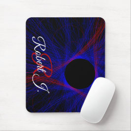 Accented Triangle Geometric Mouse Pad Musmatta