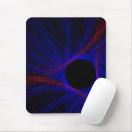 Accented Triangle Geometric Mouse Pad Musmatta