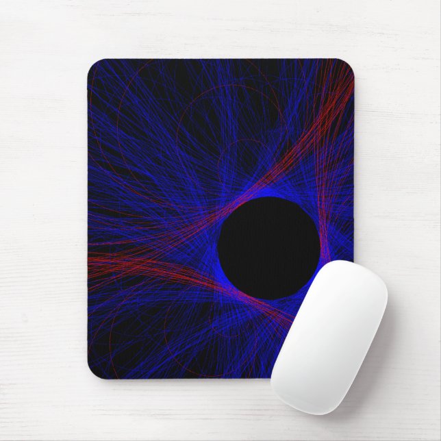 Accented Triangle Geometric Mouse Pad Musmatta (Med mus)
