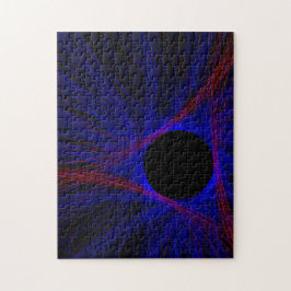 Accented Triangle Geometric Puzzle Pussel