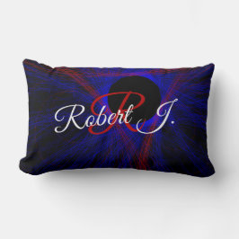 Accented Triangle Geometric Throw Pillow Lumbarkudde