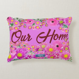 Accentkudde 3 (Rosa blommix)RFPMDesigns2024 Prydnadskudde