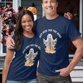 Accentuerad spöklik Halloween-glöd Personlig T Shirt