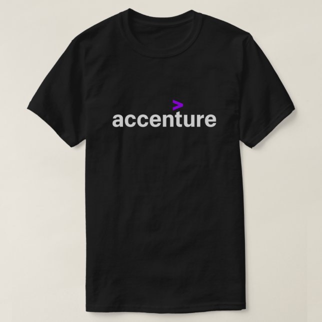 Accenture Logo Pullover Hoodie.png T Shirt (Design framsida)