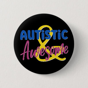 Acceptans av Fantastisk och autistisk mångfald Knapp