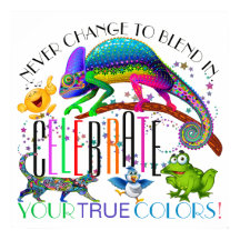 Acceptans för att uppmuntra mångfald Poster