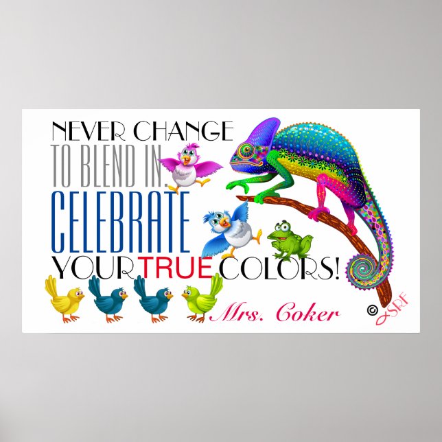 Acceptans för att uppmuntra mångfald Poster (Framsidan)