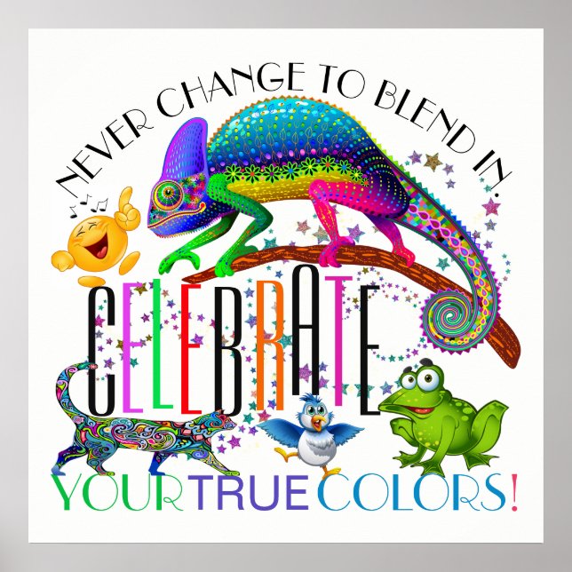 Acceptans för att uppmuntra mångfald Poster (Framsidan)