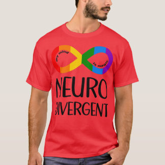 Acceptans för den neurologiska mångfalden är magi t shirt