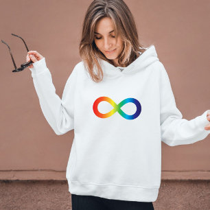 Acceptans för medvetenhet om neurodiversitet hoodie