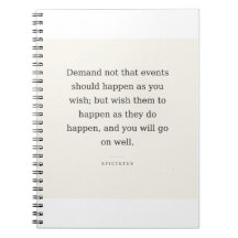 Acceptans Journal — Epictetus Daglig Visdom