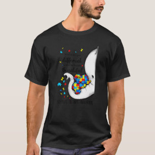 Acceptera Adapt Advocate Autism Awareness Elephant T Shirt