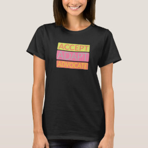 Acceptera beteendeterapi för Adapt Advocate för fu T Shirt