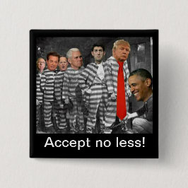 Acceptera ingen mindre knapp