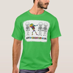 Acceptera insikten om Kärlek autism 1 T Shirt