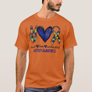 Acceptera Kärlek Autism Awareness Autism Mo T Shirt