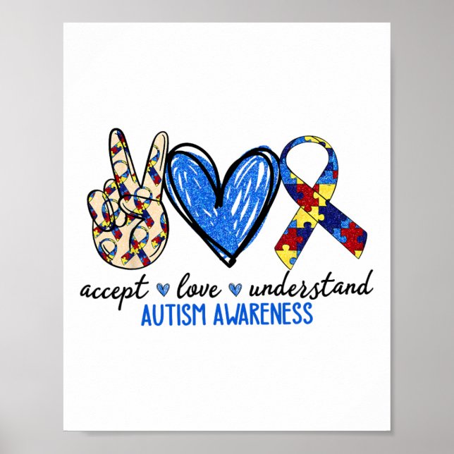 Acceptera Kärlek förstå Manar för att öka medveten Poster (Framsidan)