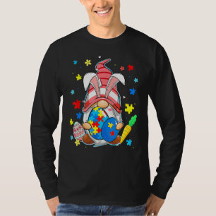Acceptera Kärlek Gnome Autism Awareness Öster T Shirt