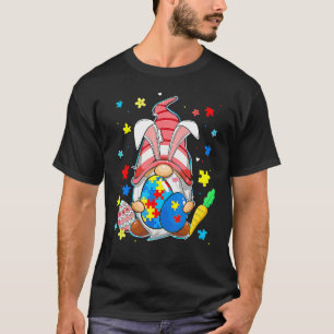 Acceptera Kärlek Gnome Autism Awareness Öster T Shirt