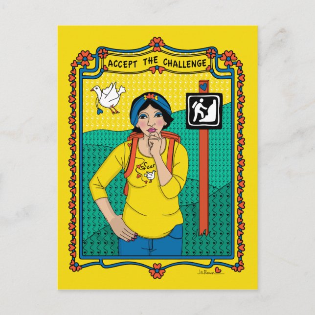 Acceptera vykortet Challenge_B_ Vykort (Framsida)