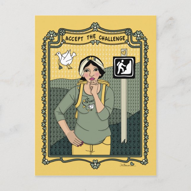 Acceptera vykortet Challenge_C_ Vykort (Framsida)