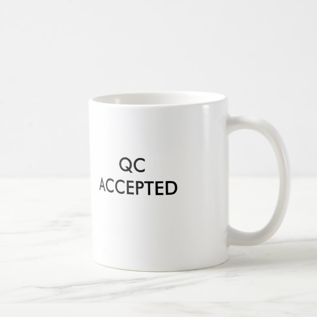 ACCEPTERAD QC KAFFEMUGG (Höger)
