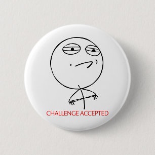 ACCEPTERAD UTMANING KNAPP