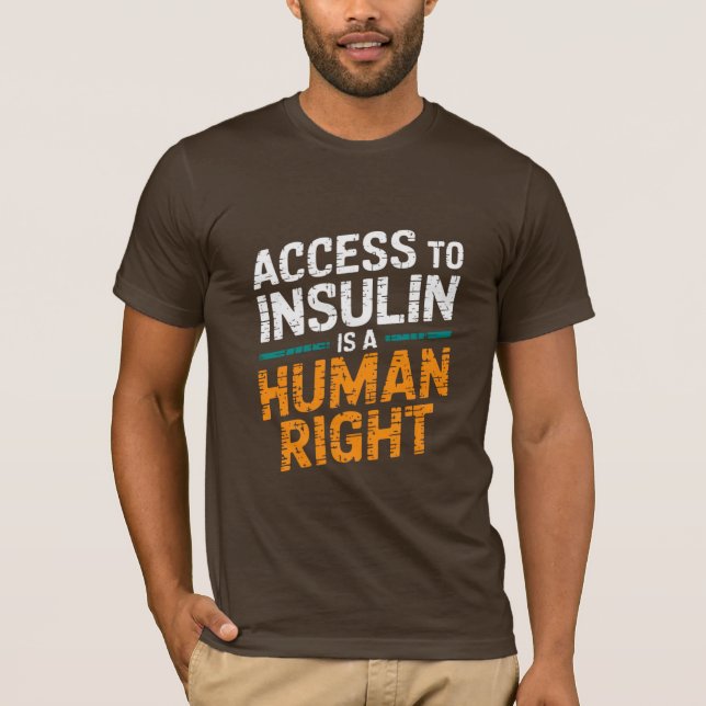 Access insulin t shirt (Framsida)