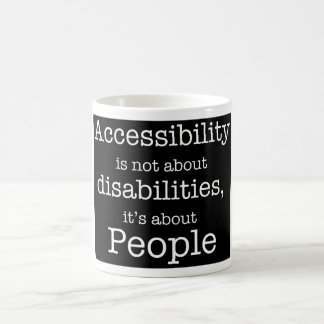 Accessibility = folk mugg